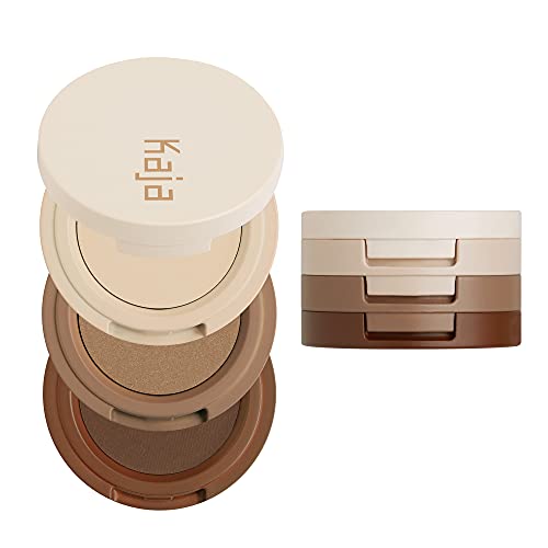 KAJA Beauty Bento Collection| Bouncy Matte Eyeshadow Trio | 14 Neutral Moment - neutral earthy tones | 2019 Allure Best of Beauty Award, Beauty Bento | Cruelty free, K-Beauty Mini Palettes Kaja