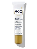 RoC Retinol Correxion Under Eye Cream for Dark Circles & Puffiness, Daily Wrinkle Cream, Anti Aging Line Smoothing Skin Care Treatment, 0.5 oz (Packaging May Vary) RoC