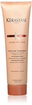 KERASTASE Discipline Keratine Thermique Smoothing Taming Milk Anti-Frizz, 5.1 Ounce KERASTASE