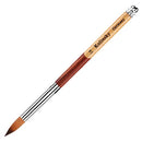Accmor Nail Art Brush for Acrylic Powder, Wooden Handle Acrylic Nail Art Design Brush Nail Art Brushes Art Tool, Size 14 Accmor