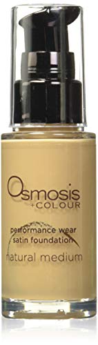Osmosis Long Wear Liquid Foundation, Natural Medium, 36 Gram Osmosis Skincare