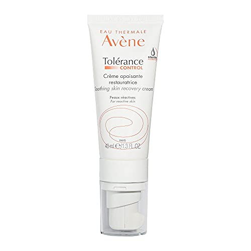 Eau Thermale Avene - Tolerance Control Soothing Skin Recovery Cream - For Hypersensitive, Normal to Combination Skin - Sterile Hydrating Face Moisturizer - 1.3 fl.oz. Eau Thermale Avène