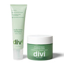 Divi Clarifying Scalp Reset Shampoo and Whipped Repair Treatment Mask Set, Deep Cleansing, Oil Control, Bond Repair, Full Size, 2 Piece Set Infinity Warehouse