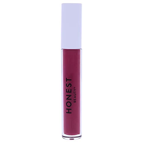 Honest Beauty Liquid Lipstick, Fearless with Avocado oil + Hyaluronic Acid |Lasting Hydration | EWG Certified + Dermatologist tested & Vegan + Cruelty free | 0.12 fl. oz. Honest Beauty