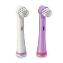 Brusheez® Electronic Toothbrush Replacement Brush Heads 2 Pack (Sparkle The Unicorn) Brusheez