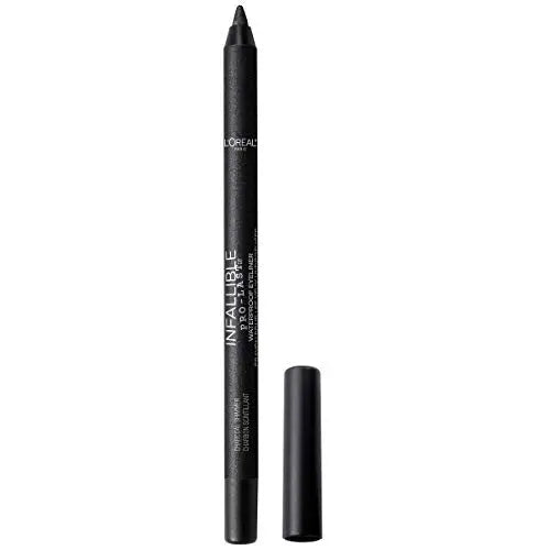 L'Oreal Paris Makeup Infallible Pro-last Pencil Eyeliner, Waterproof & Smudge-resistant, Glides On Easily To Create Any Look, Black shimmer, 0.042 Ounce L'Oreal Paris