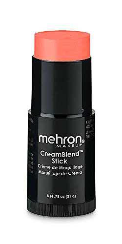 Mehron Makeup CreamBlend Stick - Body Paint (.75 oz) (Light Auguste) Mehron