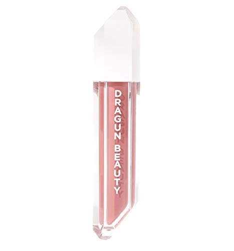 Dragun Beauty DragunGlass Matte Liquid Lipstick, Pinky Mauve, Hydrating & Comfortable Matte Finish with Jojoba Oil, Vitamin E & Honeysuckle Extract - Vegan, & Cruelty Free (0.15 oz) DRAGUN BEAUTY