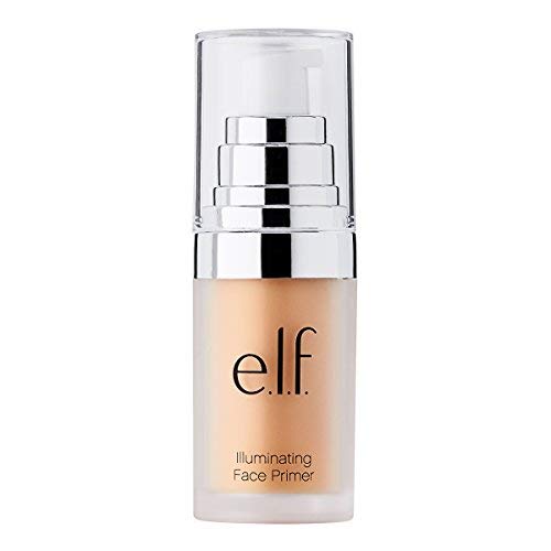 e.l.f. Cosmetics Illuminating Face Primer, Use as a Base for Your Makeup, Leaves Skin Glowing, 0.47 fl. oz. e.l.f.