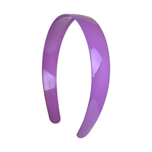 Light Purple 1 Inch Plastic Hard Headband with Teeth Head band Women Girls (Motique Accessories) Motique Accessories