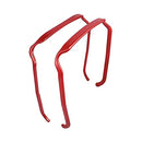 Zazzy Bandz - Curly Thick Hair Headband - Solid Colors (Two-Pack: Original Fit + Slim Relaxed Fit, Red) Zazzy Bandz