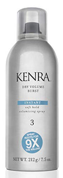 Kenra Dry Volume Burst 3 | Instant Volume Hairspray | All Hair Types | 7.5 oz Kenra Professional