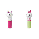 Lip Smacker Lippy Pal Lip Balm, Unicorn Magic, 0.14 ounce With Bunny, Hoppy Carrot Cake, 0.14 ounce Lip Smacker