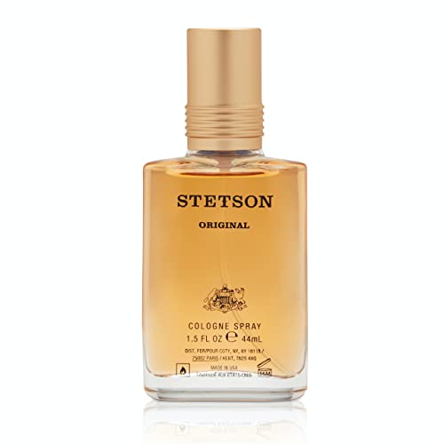 Stetson Original by Scent Beauty - Cologne for Men - Classic, Woody and Masculine Aroma with Fragrance Notes of Citrus, Patchouli, and Tonka Bean - 1.5 Fl Oz Stetson