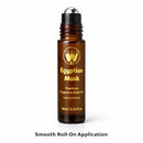 WagsMarket Egyptian Musk Oil, Choose from Roll On to 0.33oz - 4oz Glass Bottle, (0.33oz Roll On) Infinity Warehouse