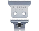 SUPREME TRIMMER 52100M Professional Adjustable Replacement Blade Set for ST5200, ST5210, ST5220, T-Shaper (Silver) Supreme Trimmer