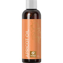 Nourishing Pure Apricot Kernel Oil - Apricot Seed Oil for Hair Skin and Nails plus Body Massage Oil and Anti Aging Skin Care Carrier Oil - Aromatherapy Apricot Oil Daily Moisturizer for Women and Men Maple Holistics