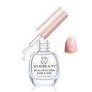 AZUREBEAUTY 2-in-1 Base & Top Coat Nail Polish, Clear Strengthener, Quick-Dry, High-Gloss Shine, Streak-Free, Gentle Formula for Easy At-Home Manicures Infinity Warehouse