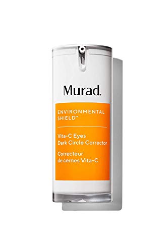 Murad Environmental Shield Vita-C Eyes Dark Circle Corrector - Dark Circle Eye Treatment - Gold Stabilized Vitamin C Skin Care Eye Serum - Anti-Aging Under Eye Cream for Dark Circles, 0.5 Fl Oz Murad