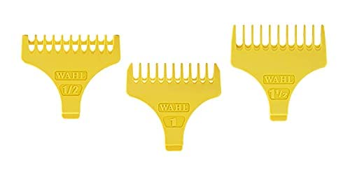 Wahl Professional T Blade Trimmer Guide Set (#1/2, #1, and #1 1/2) Great for Professional Stylists and Barbers - Model 3059 Guides Measure 1/16”, 1/8”, and 3/16”