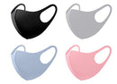 Super Light Thin Breathable Washable Reusable Paisley Themed Face Covering Protective Gear Selection (Black) INSTALASHES
