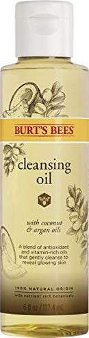 Burt's Bees 100% Natural Facial Cleansing Oil for Normal to Dry Skin, 6 Oz Burt's Bees