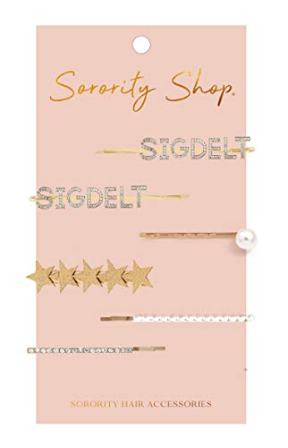 Sigma Delta Tau - Sorority Hair Clips - 6/pack Sorority Shop