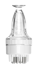 Scalp Massager Comb and Minoxidil Applicator Bottle for Hair Growth, Follicle Care and Thinning Hair Loss Treatment (White) Infinity Warehouse