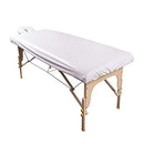 ForPro Waterproof Massage Table Cover, Protective Spa Treatment Sheet Set for Massage Tables, Machine Washable, Includes Massage Fitted Sheet and Face Rest Cover, White ForPro Professional Collection