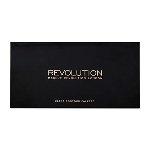 Makeup Revolution Ultra Contour Palette, Makeup Palette Includes Highlighters & Contour Shades, Adds Definition & Sculpts Features, Vegan, 13g Makeup Revolution