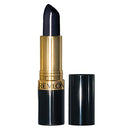 REVLON Super Lustrous Lipstick, High Impact Lipcolor with Moisturizing Creamy Formula, Infused with Vitamin E and Avocado Oil in Blue/Black, Midnight Mystery (043) REVLON