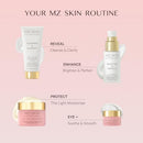 MZ SKIN Cleanse & Clarify Dual Action Cleanser & Mask 3.4 fl oz | Exfoliating AHA & Papaya Enzyme Face Wash | Smooths Texture, Refines Pores & Brightens Infinity Warehouse