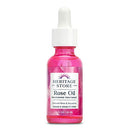 Heritage Store Rose Oil Nourishing Treatment | Hydrates for a Fresh, Natural Glow | Dry to Combination Skin | Vegan, 1oz Heritage Store