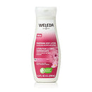 Weleda Pampering Wild Rose Body Lotion, 6.8 Fluid Ounces, Plant Rich Moisturizer with Wild Rose Oil, Jojoba Oil and Shea Butter Weleda