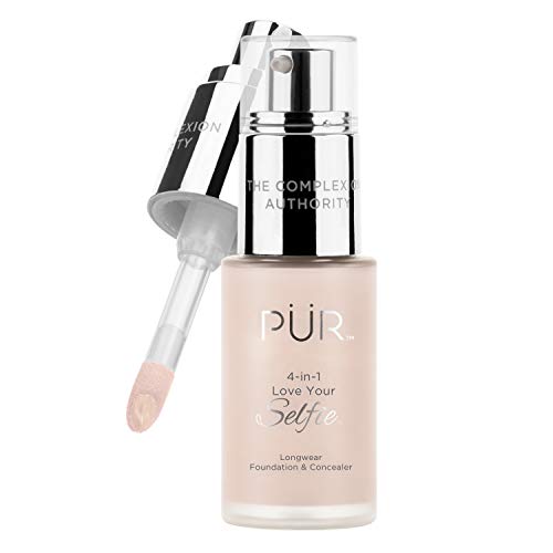PÜR 4-in-1 Love Your Selfie Longwear Foundation & Concealer, Lp4, 1.2 Fl Oz PÜR MINERALS