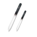 Karma Organic Double Sided Glass Nail File for Women - Professional Nail Buffer Glass Fingernail for Manicure Pedicure Nail Care - Smooth Finish Strengthens - Best for natural beautify nails Set of 2 karma organic