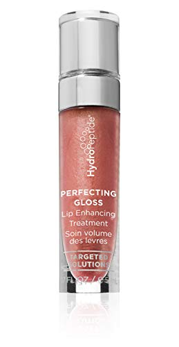 HydroPeptide Perfecting Gloss Lip Enhancing Treatment, Long-Lasting Volume and Hydration, Nude Pearl, 0.17 Ounce HydroPeptide
