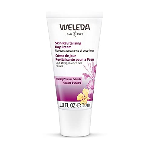 Weleda Skin Revitalizing Day Face Cream, 1 Fluid Ounce, Plant Rich Moisturizer with Evening Primrose, Sesame Seed and Macadamia Oils Weleda