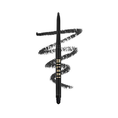 Milani Stay Put Eyeliner - After Dark (0.01 Ounce) Cruelty-Free Self-Sharpening Eye Pencil with Built-In Smudger - Line & Define Eyes with High Pigment Shades for Long-Lasting Wear Milani