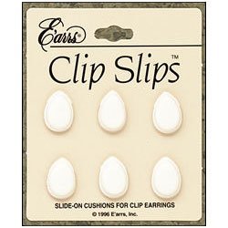 Jewelry Earring Clip Slips Accessories for Jewelry Earrings Display and Fixture Store