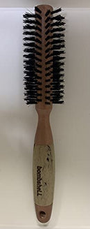 Bombshell Birch Wood Round Brush — Sustainable Boar Bristle Round Brush with Natural Birch Wood Handle, Round Hair Brush for Styling, Blow Out, and Curling 1.75" Bombshell