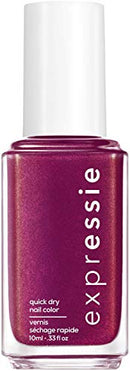 essie expressie Quick-Dry Vegan Nail Polish, Mic Drop-It-Low, Magenta Pink, 0.33 Ounce essie