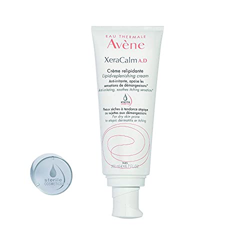 Eau Thermale Avene XeraCalm A.D Lipid-Replenishing Cream, Atopic Dermatitis, Eczema-Prone, No Preservatives, Fragrance-Free, 6.7 oz. Eau Thermale Avène