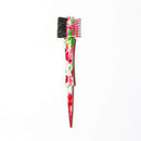 On The Edge Baby Hair Edge Brush for Black Hair – Gentle Edge Control - Double Sided Baby Hair Edge Control Brush (Floral)) ON THE EDGE BABY HAIR