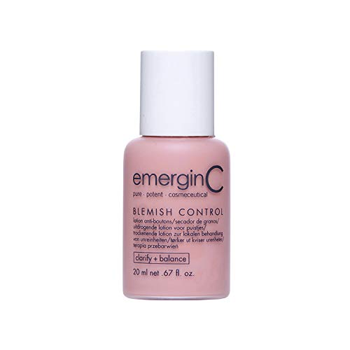 emerginC Blemish Control - Tinted Drying Spot Treatment with Salicylic Acid + Colloidal Sulfur to Improve the Appearance of Active Breakouts + Address Impurities (0.67 Ounce, 20 ml) EmerginC