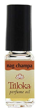 Nag Champa - Triloka Perfume Oil - 1/8 Ounce Bottle Triloka