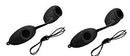2 pack EVO FLEX Sunnies Flexible Tanning Bed Goggles Eye Protection UV Glasses (Black) … Super Sunnies