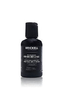 Brickell Men's Rapid Wash, Natural and Organic 3 in 1 Body Wash Gel for Men, 2 Ounce, Spicy Citrus Scent Brickell Men's Products
