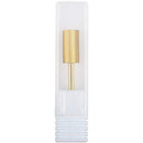 PANA Professional 3/32" Shank Size - Flat Top Large Barrel Gold Carbide Bit Fine Grit - Nail Drill Bit for Dremel Machine PANA