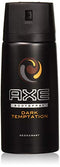 AXE Body Spray Dark Temptation, International Version, 150 Ml (Pack of 6) AXE